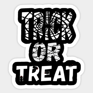 Trick or Treat Sticker